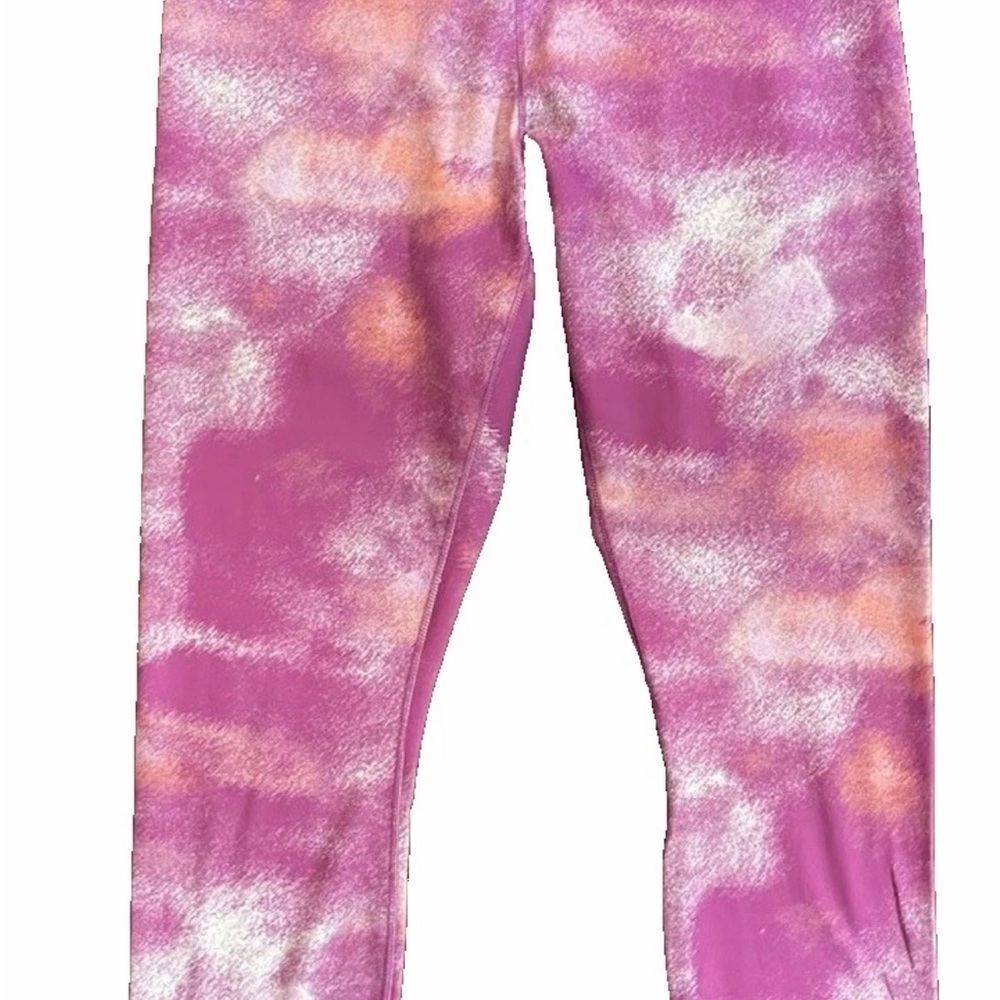 New large  Nike One Women's High-Waisted 7/8 Printed Leggings Gym Pants, Size L - Picture 2 of 7